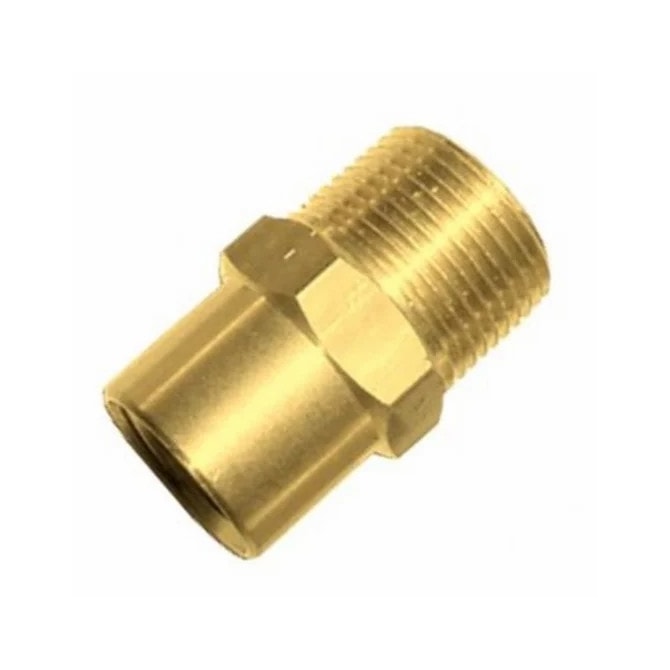 ADAPTADOR FÊMEA 1/4 X 1/4 NPT MACHO LUBEFER