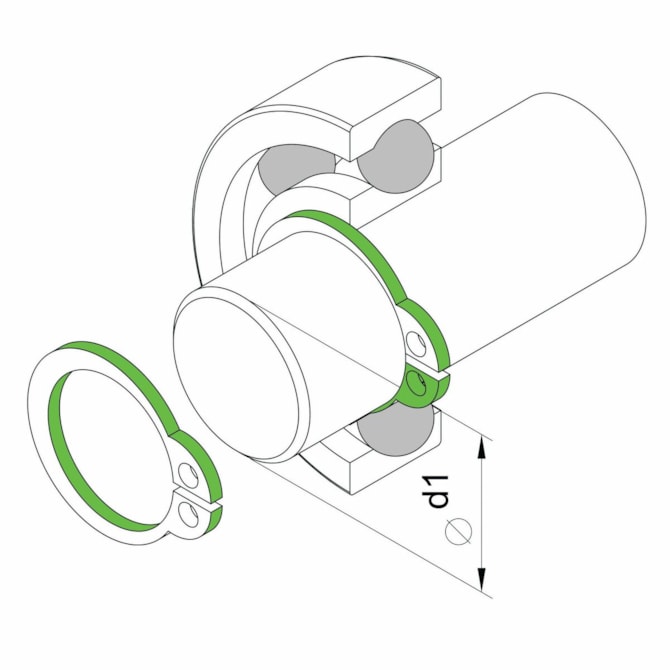 ALICATE PARA ANÉIS EXTERNO RETO 7'' PRO TRAMONTINA 