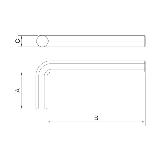 CHAVE HEXAGONAL 2,5MM PRO TRAMONTINA