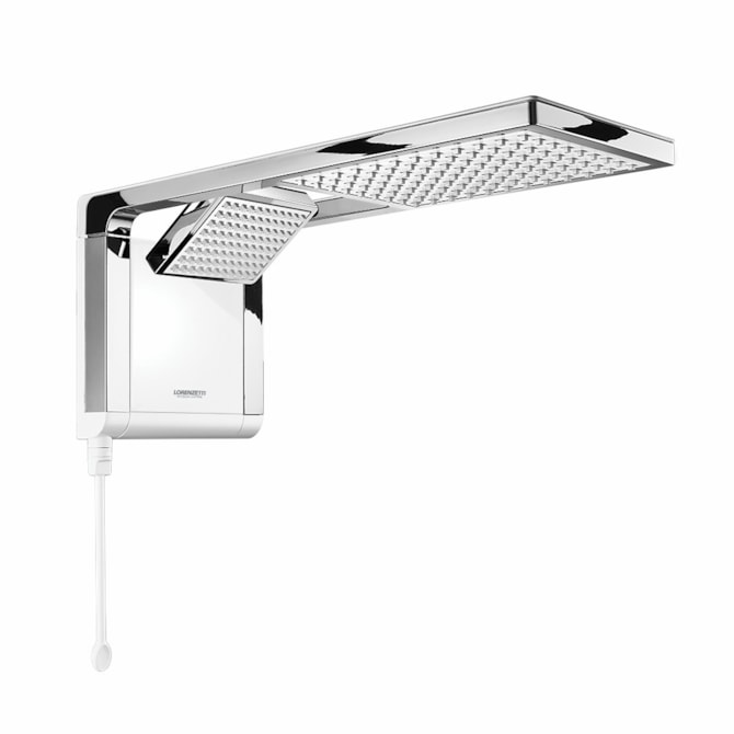 CHUVEIRO ACQUA DUO PRETO/CROMADO 127/5500 LORENZETTI