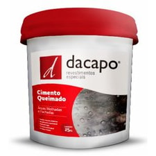 CIMENTO QUEIMADO ÁREAS MOLHADAS PLATINA 5KG DACAPO