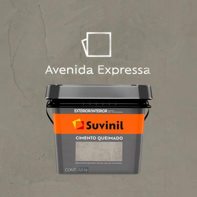 Cimento Queimado Avenida Expressa 5KG Suvinil