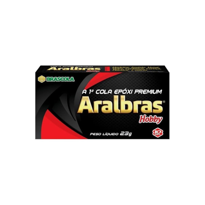 COLA ARALBRAS HOBBY 23G 10MIN BRASCOLA