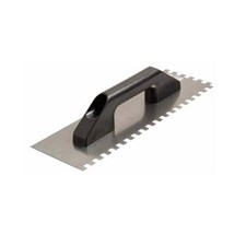 Desempenadeira de Aço Dentada Cabo Plástico 10mm x 10mm - Cortag