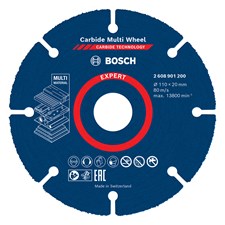 Disco de corte EXPERT Carbide Multi Wheel 110 mm 20 mm Bosch