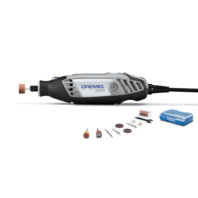 Dremel 3000 Micro Retífica 120W com 10 Acessórios 127V