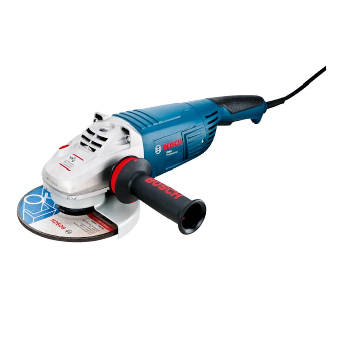 ESMERILHADEIRA ANGULAR 7'' GWS 24-180 LVI 2400W 220V BOSCH