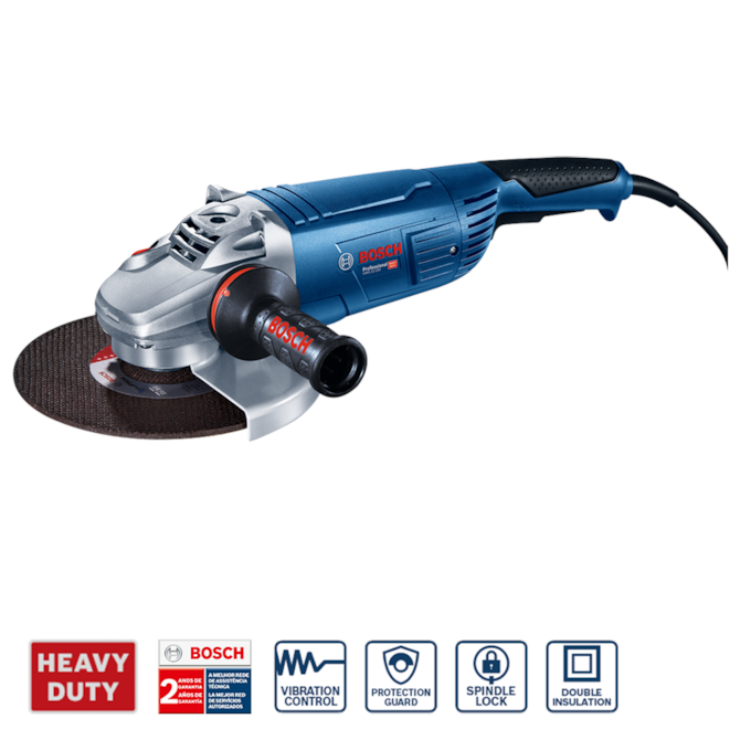 ESMERILHADEIRA ANGULAR DE 9'' GWS 22-230 2200W 127V BOSCH