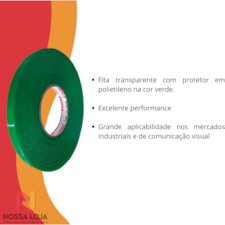 Fita Dupla Face Transparente XT100 9mm X 20m Adere