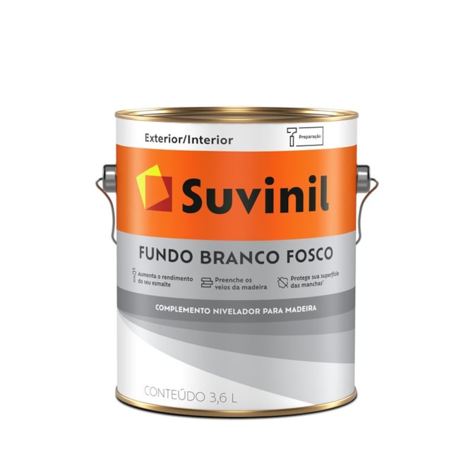 Fundo Branco Fosco 3,6L Suvinil