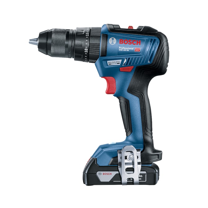 Furadeira De Impacto Gsb 18v 50 18v Bivolt 2 Baterias Bosch