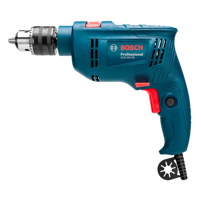 FURADEIRA DE IMPACTO GSB 550 RE 550W 127V BOSCH