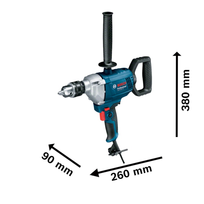 FURADEIRA SEM IMPACTO GBM 1600 RE 850W 220V BOSCH