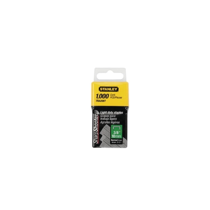 Grampos 3/8'' TRA206T 100 Peças - Stanley