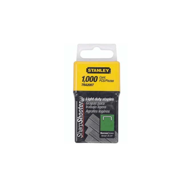 Grampos Para Uso Leve 1/4'' 1000 Peças - Stanley