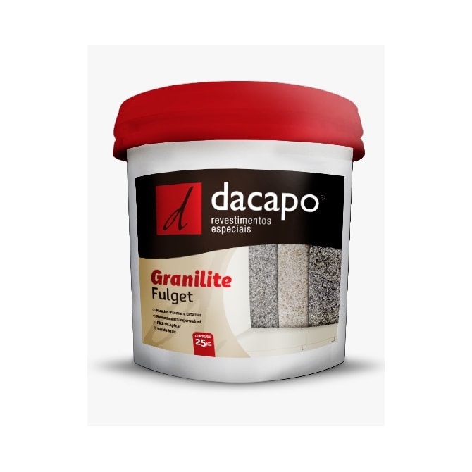 GRANILITE FULGET BEGE 25 KG DACAPO