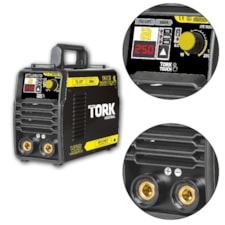 INVERSOR DIGITAL P/SOLDA MMA + TIG 200A BIVOLT TOUCH 200 BIVOLT TORK