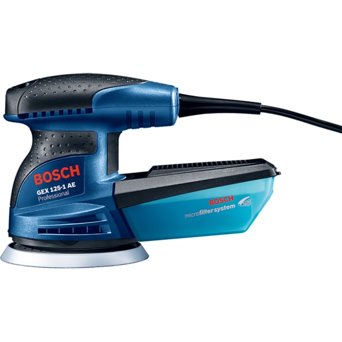 LIXADEIRA ORBITAL GEX 125-1 AE 250W BOSCH