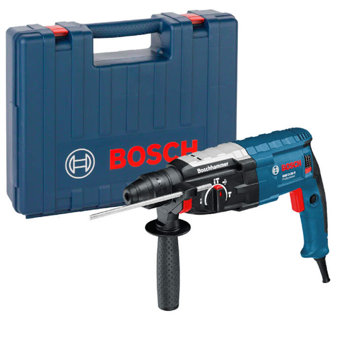 Martelete rompedor GBH 2-28 D 850W 127V em maleta Bosch