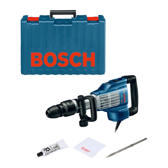 MARTELO DEMOLIDOR GSH 11 VC 1700W 23J EPTA 220V EM MALETA BOSCH