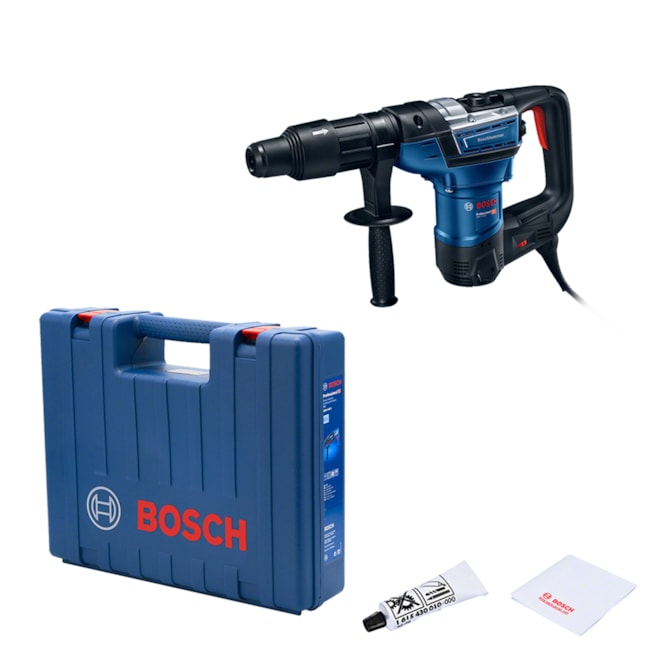 MARTELO PERFURADOR DEMOLIDOR GBH5-40D 1100W C/ MALETA BOSCH