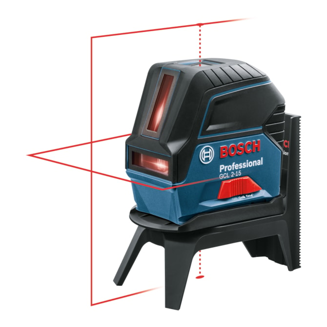 NÍVEL LASER VERMELHO GCL 2-15 15M BOSCH