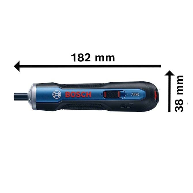 PARAFUSADEIRA A BATERIA GO 3,6V BIVOLT 32 BITS E MALETA BOSCH 