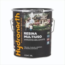 Resina Multiuso Base Solvente Cor Incolor 18L Hydronorth