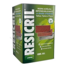 Resina Resicril Incolor Brilhante 18L Hydronorth