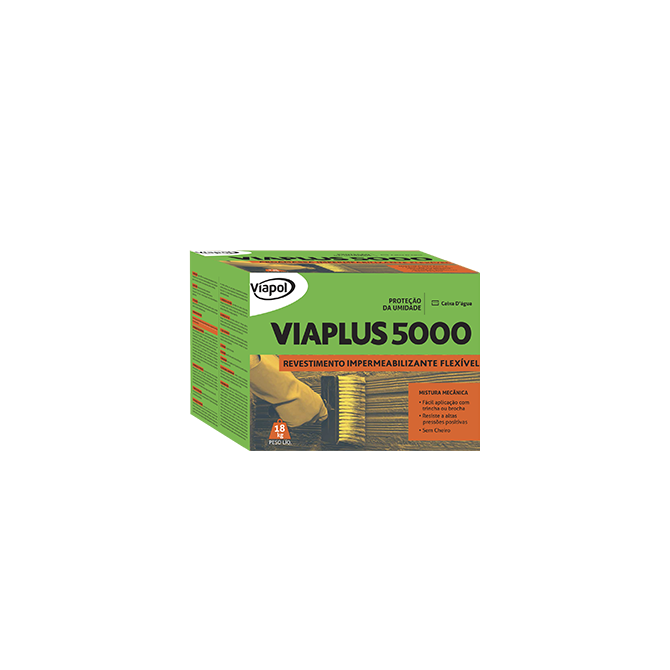 Revestimento Impermeabilizante Viaplus 5000 18KG Viapol