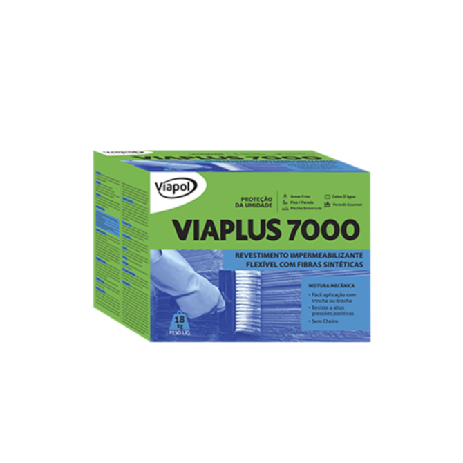 Revestimento Impermeabilizante Viaplus 7000 18KG Viapol