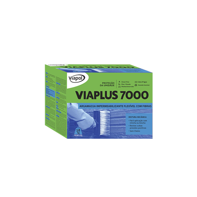 Revestimento Impermeabilizante Viaplus 7000 18KG Viapol