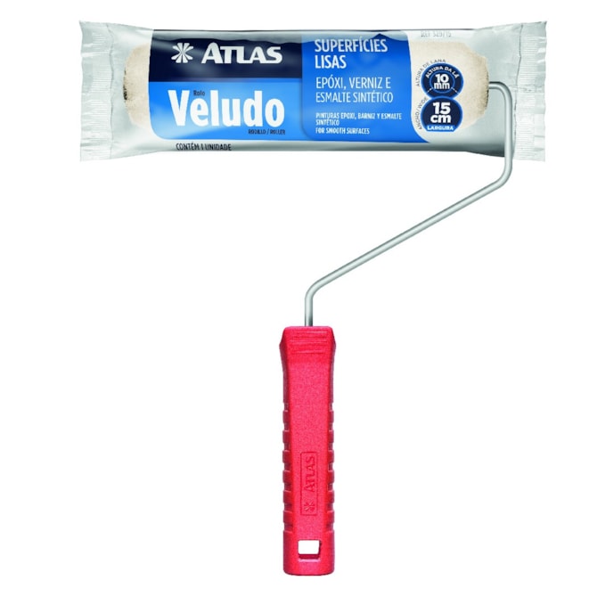 ROLO VELUDO 15CM 329/15 ATLAS