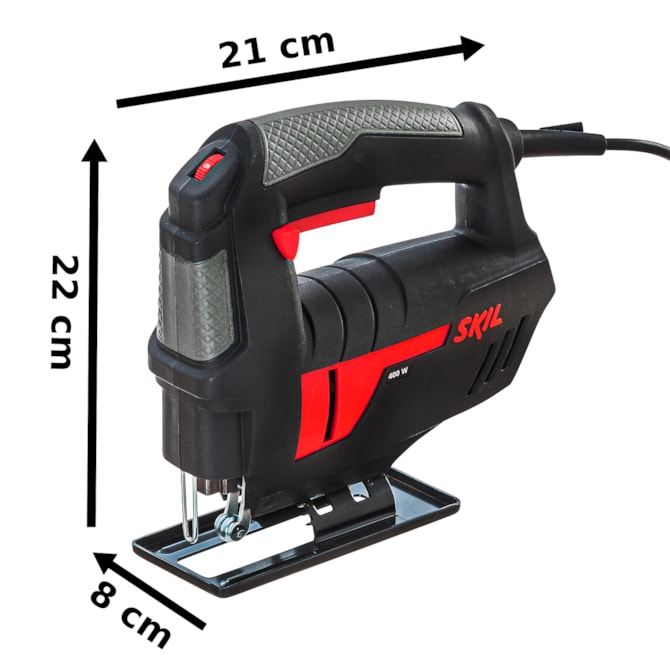 SERRA TICO-TICO 4400 400W 127V C/ SARGENTO E 1 LÂMINA SKIL