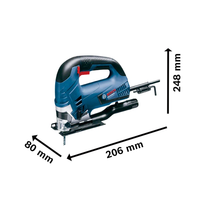 Serra Tico-Tico GST 90 BE 650W 127V 1 lâmina e maleta Bosch