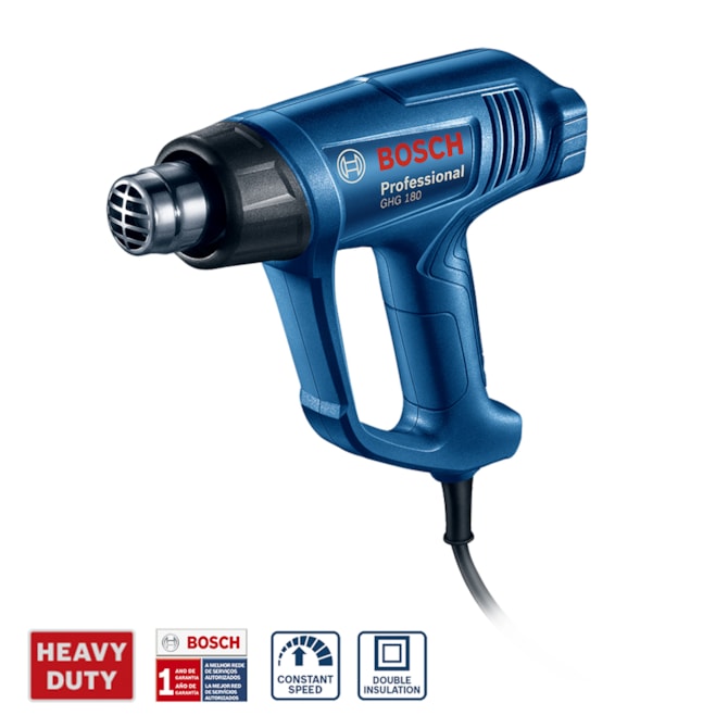 Soprador térmico GHG 180 1800W 220V BOSCH