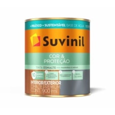 Tinta Esamlte Cor & Proteção Base Água Branco Acetinado 0,9L Suvinil