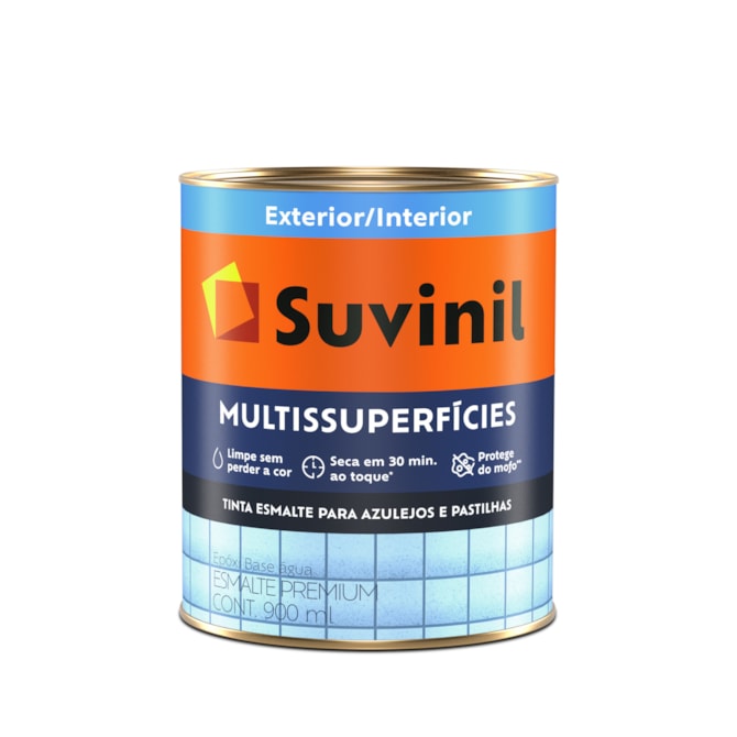 Tinta Esmalte Multissuperfícies Branco 0,9L Suvinil