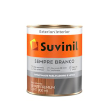 TINTA ESMALTE SEMPRE BRANCO BRILHANTE 0,9L SUVINIL