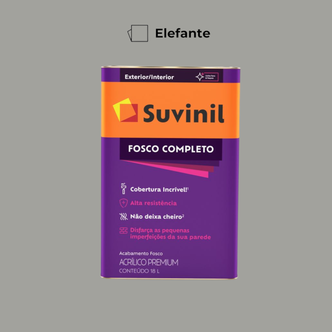 Tinta Fosco Completo Elefante 18L Suvinil