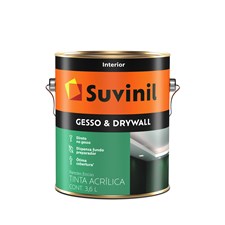 TINTA GESSO E DRYWALL 3,6L SUVINIL 