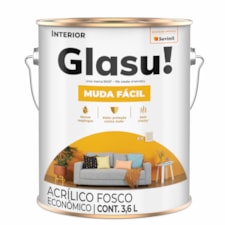 TINTA MUDA FÁCIL BRANCO NEVE 3,6L GLASU