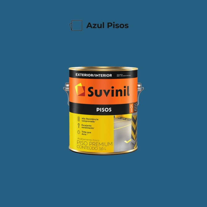 Tinta Piso Azul 3,6L Suvinil