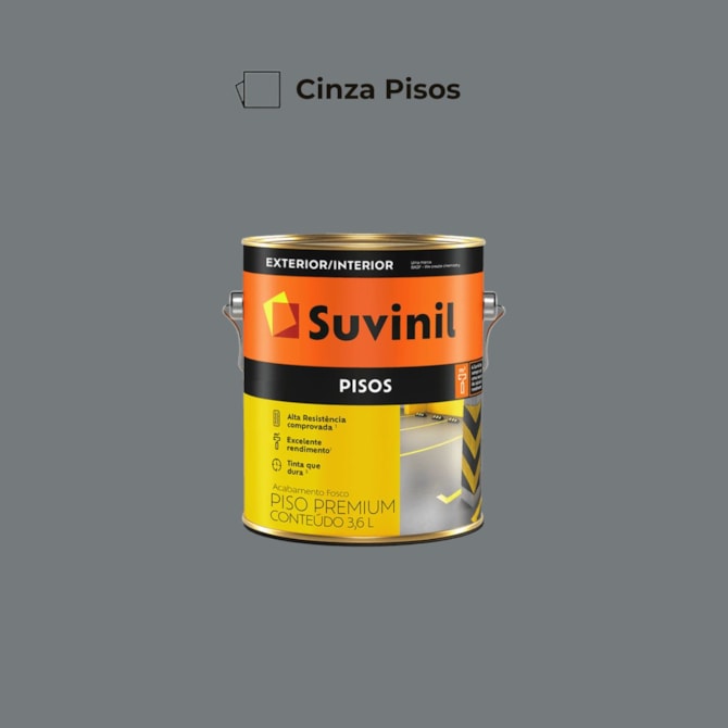 Tinta Piso Cinza 3,6L Suvinil