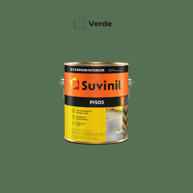 Tinta Piso Verde 3,6L Suvinil