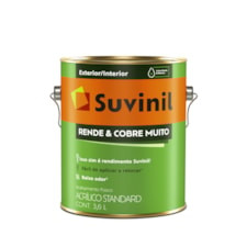 Tinta Rende & Cobre Muito Branco Neve 3,6L Suvinil