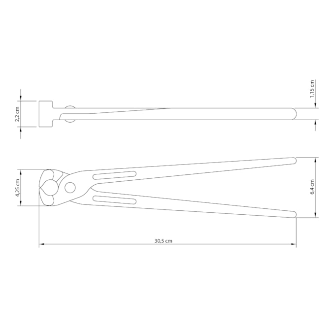 TORQUÊS ARMADOR 12'' MASTER TRAMONTINA