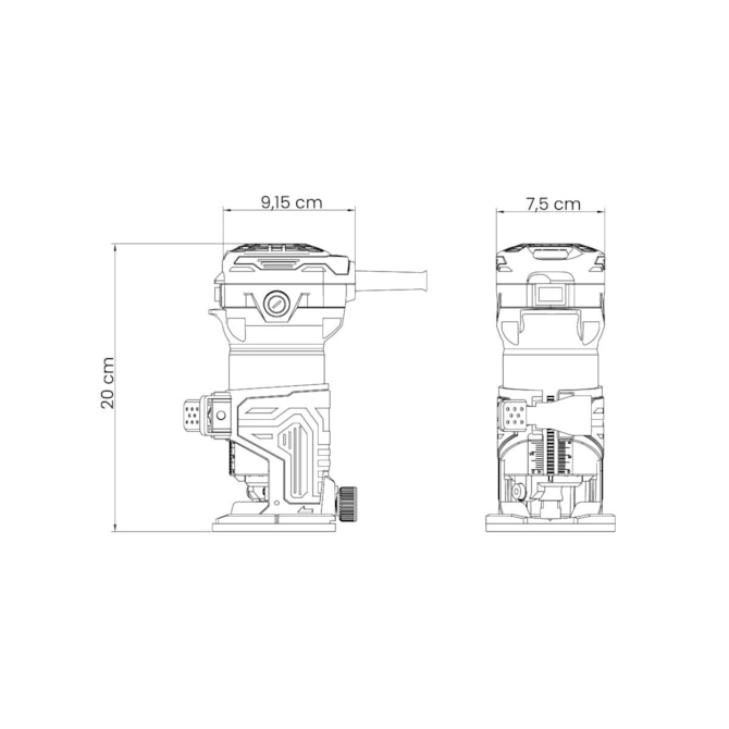 TUPIA ELÉTRICA 500W 127V TRAMONTINA