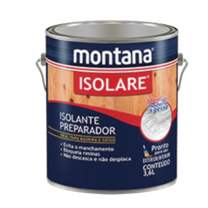 VERNIZ ISOLANTE ISOLARE ISOLANTE PREPARADOR 3,6L MONTANA