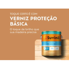 Verniz Proteção Básica B. Água Transp Brilh 3,6L Suvinil